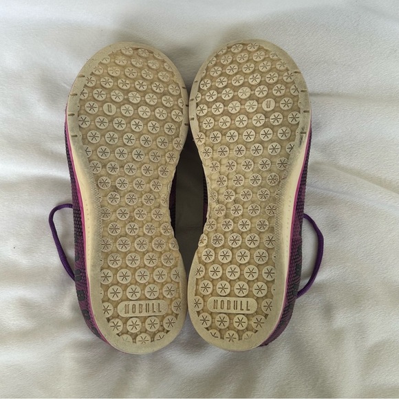 NOBULL Trainer Shoes Purple Pink Camo Womens 8 Mens 6.5 Athletic Workout Gym - Picture 8 of 10